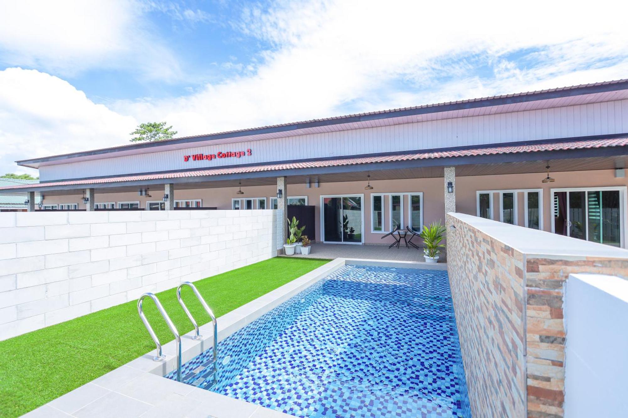 D' Village Cottage 2 - Private Pool Villa Pantai Cenang  Zewnętrze zdjęcie